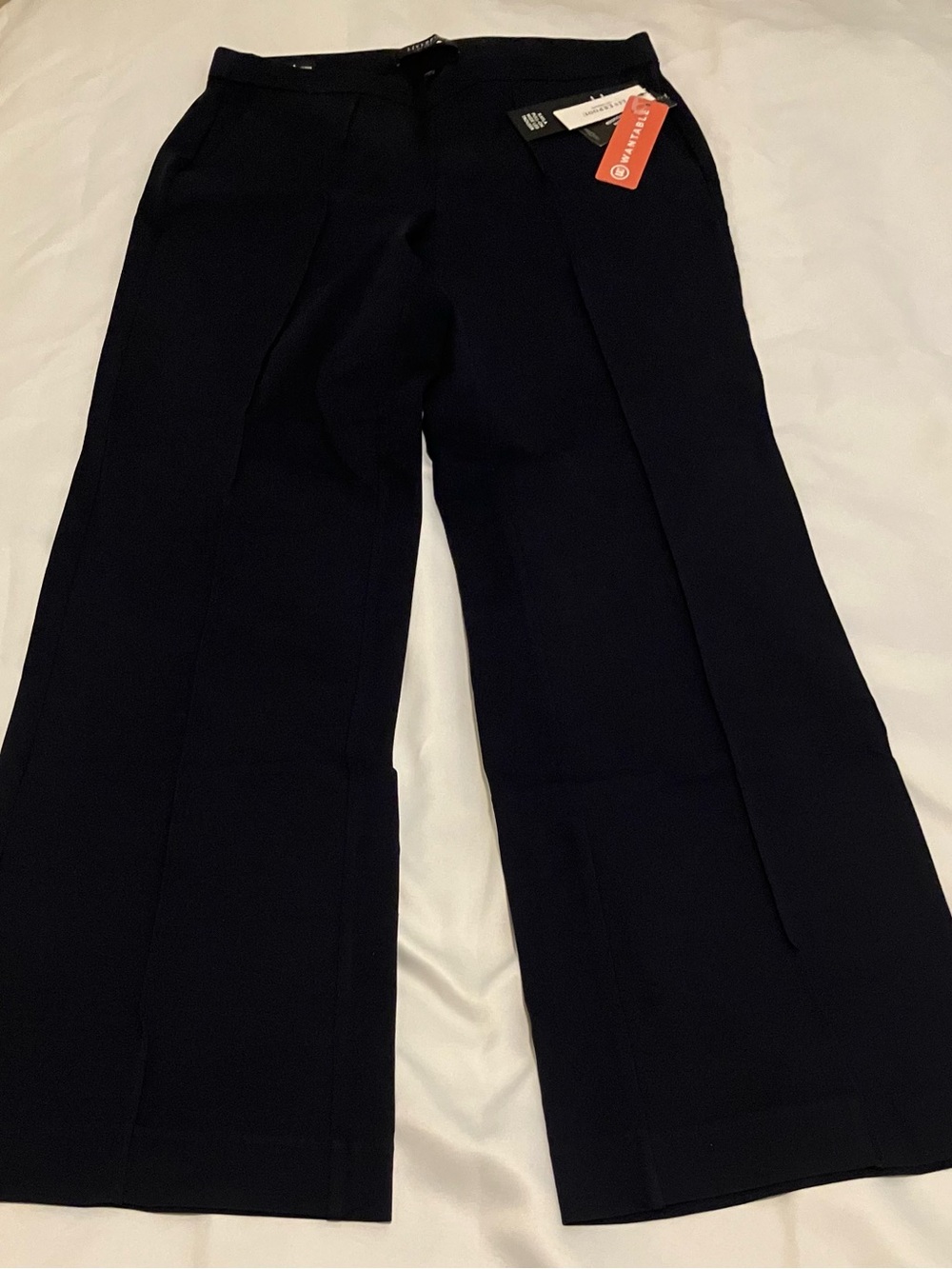 Women's Liverpool LA Navy Wide-Leg Dress Pants Size 8/29 Tags On!